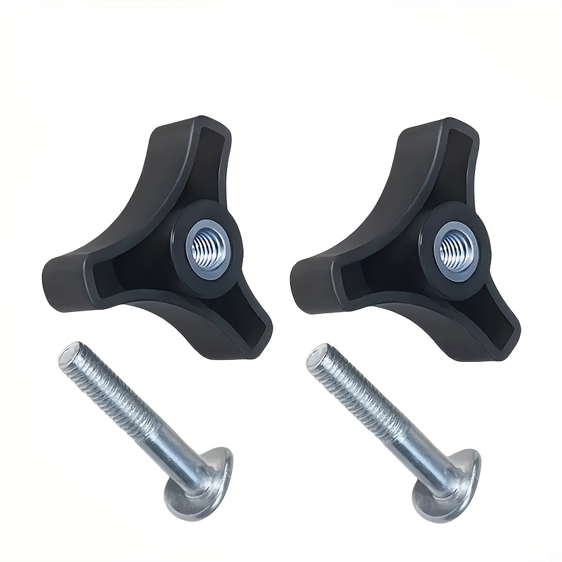 Pack Of 2/4 Lawn Mower Handle Screws And Nuts - Compatible With For All Push Lawn Mower Types And Additions. Features An Iron , Ideal For Outdoor Electric Tools And Gardening Equipment