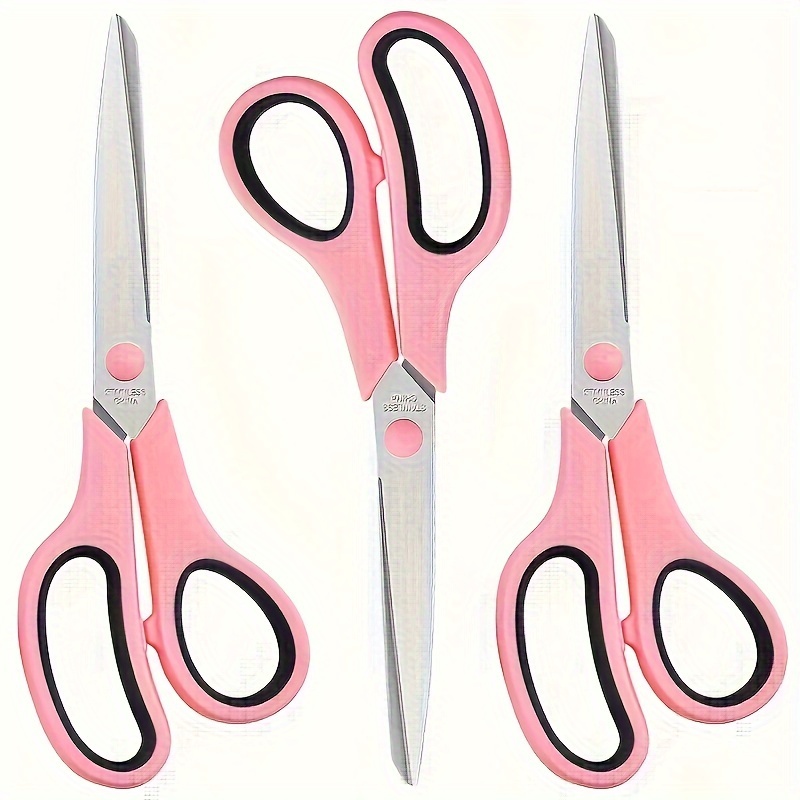 

Multi- Scissors With - Stainless Steel, Ideal For Office, Home, School, Sewing & Crafts