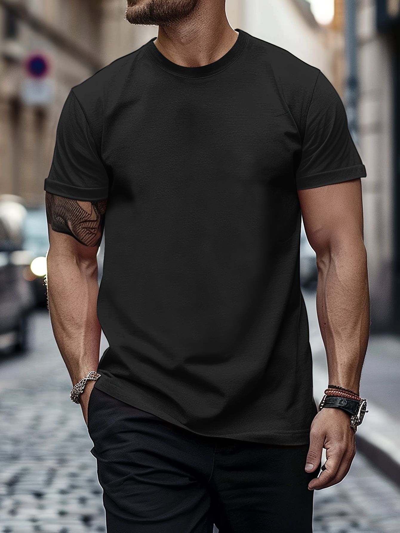 Men's Short Sleeve Crew Neck T-Shirts Lightweight Quick Dry Shirt For  Fishing Running Hiking