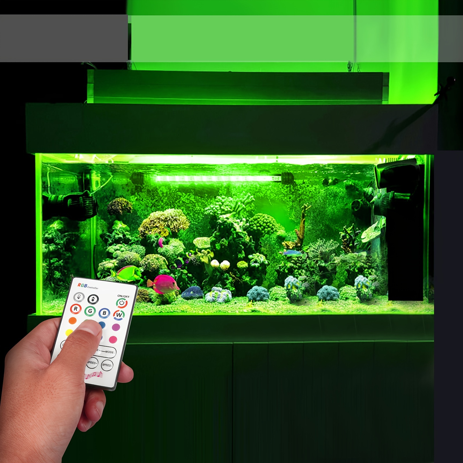 

Energy- Usb-powered Led Aquarium Light - 180° Natural For Fish Tanks