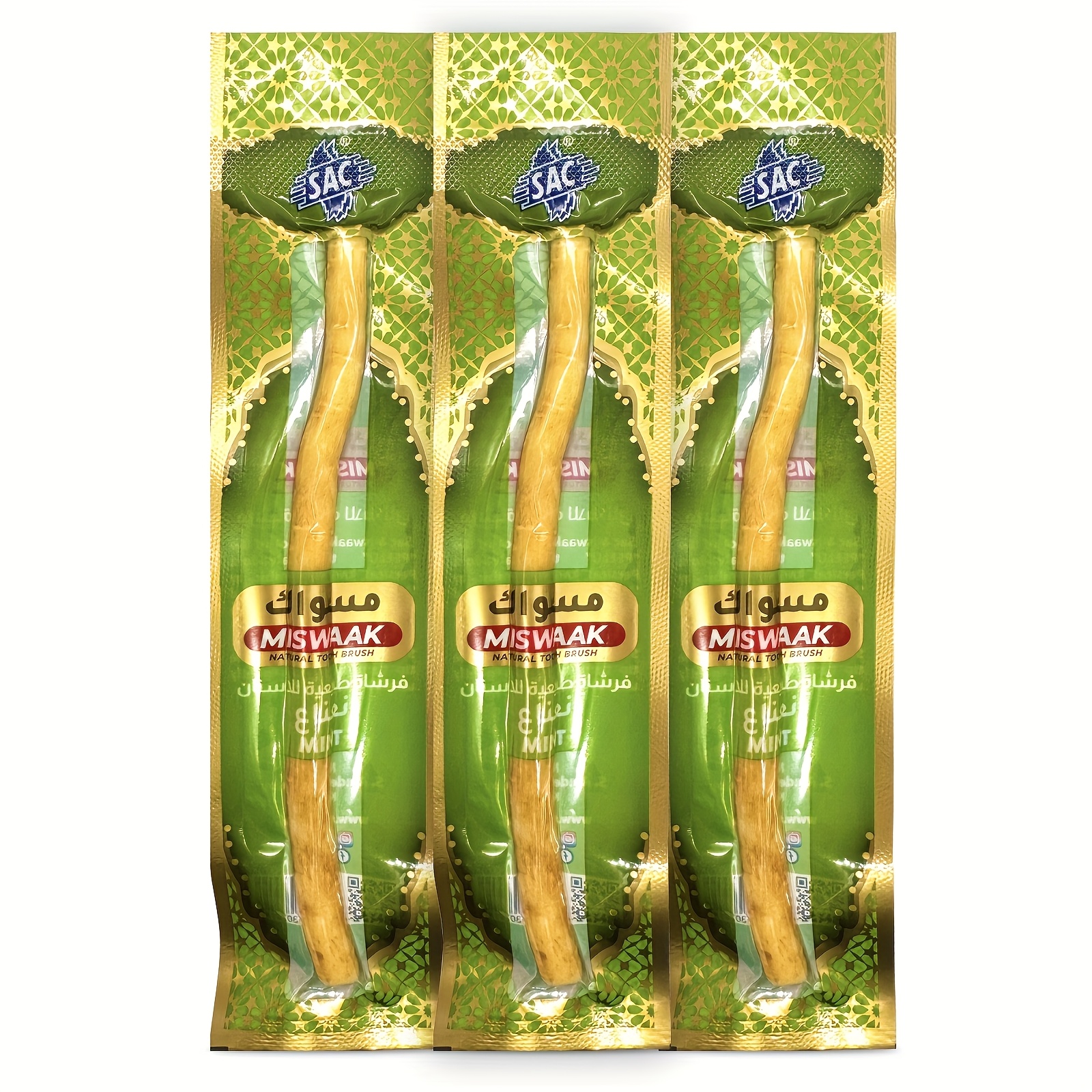 Peppermint-flavored Branch Toothbrush Traditional Arabian Tooth Cleaning Method Authentic Arabian Plant-based Toothbrush Cleans Teeth