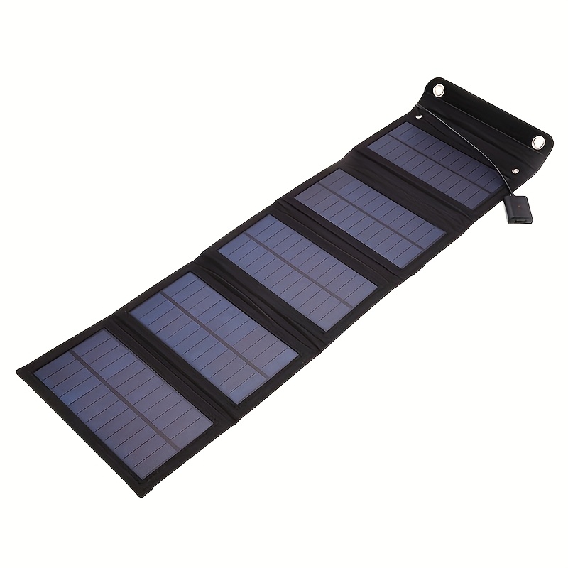 Hotu Foldable Solar Charging Panel, Suitable For Phones, Laptops, Cameras, Fans, Etc. - An For Travel And Camping