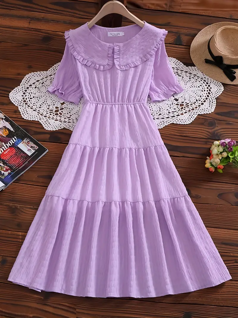 beautiful purple dress in summer new casual - Temu South Africa beautiful purple dress in summer new casual - Temu South Africa