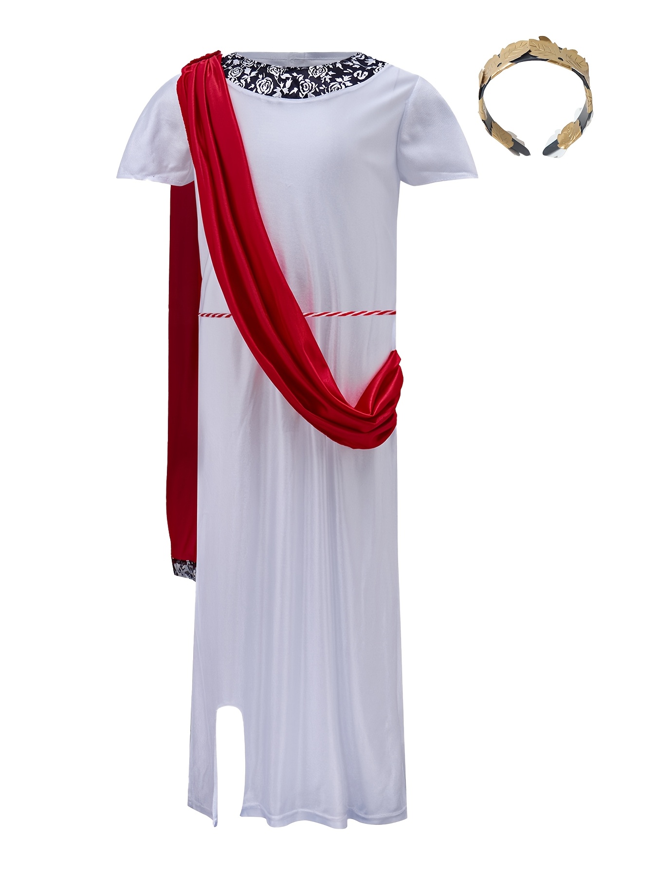 girls roman goddess costume complete set toga dress tiara - Temu
