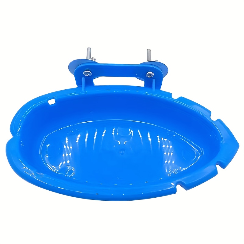 Parrot Cage Hanging Bird Bath - Easy To Clean And Durable Bird - The Perfect Parrot Bathing Supply And Cage Accessory
