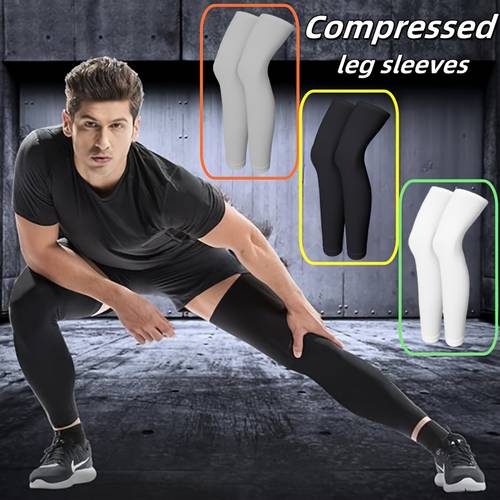 1 pair 3 pairs of unisex silky fiber fabric leg sleeves cooling leg sleeves breathable nylon and spandex blend material outdoor running sleeves