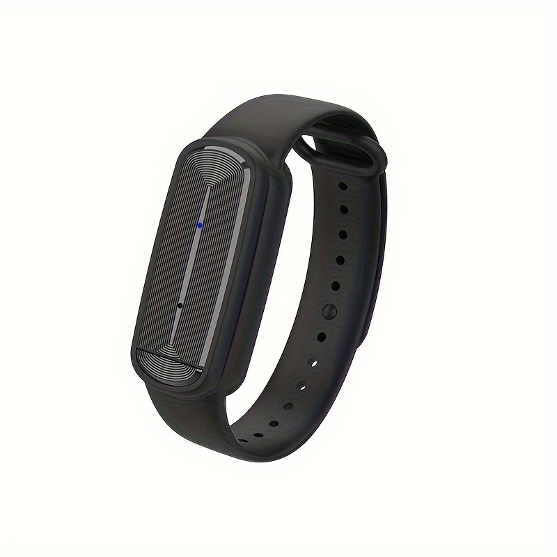 TEMU Repellent Bracelet - Usb Rechargeable Physical Insect Repellent, No Chemicals, Sleek For Outdoor Activities, Hiking, Camping, Repellent Device,