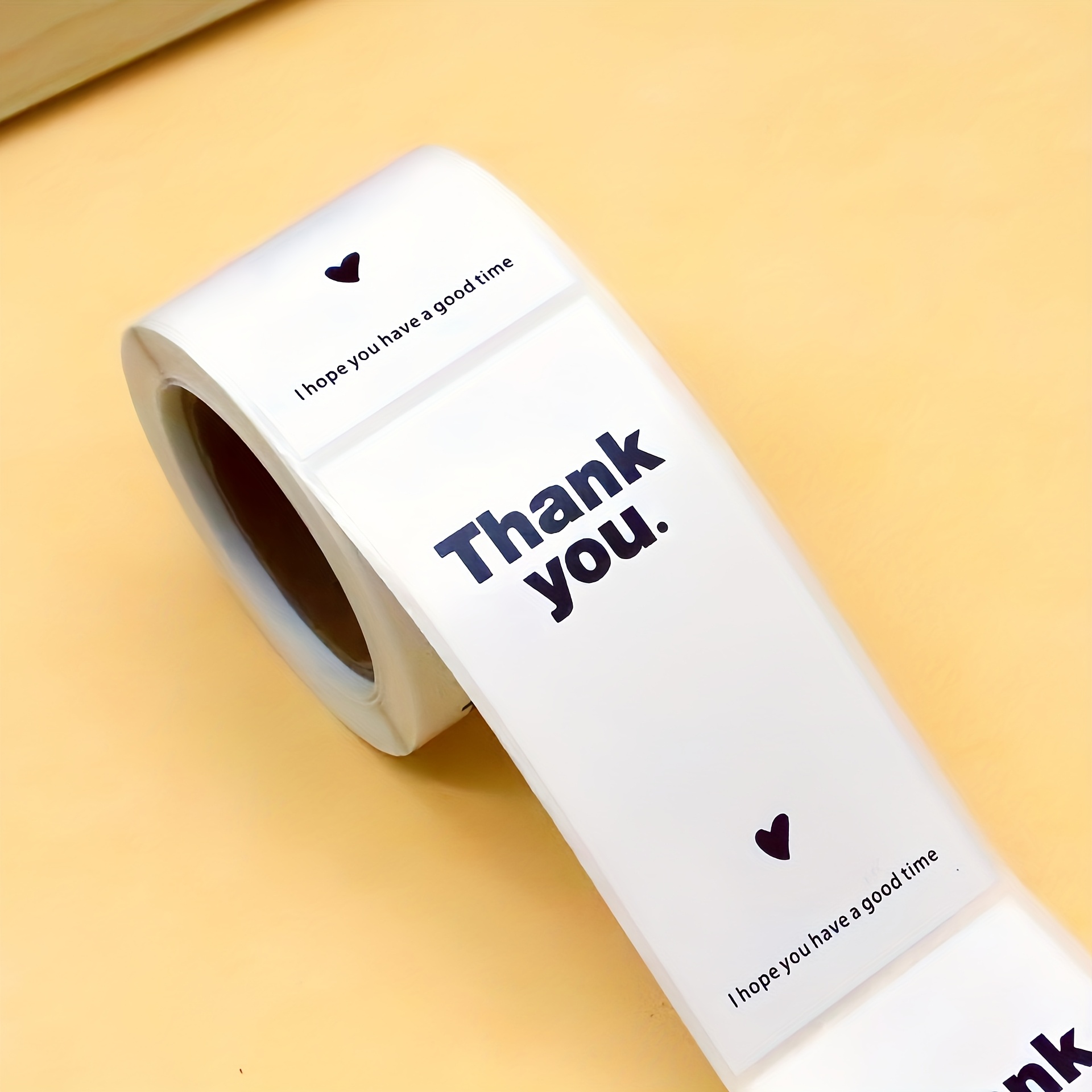 150pcs/1 Roll, Gift Packaging Thank You Seal Sticker, Baking Wedding Gift Decoration Non-dry Adhesive Stickers
