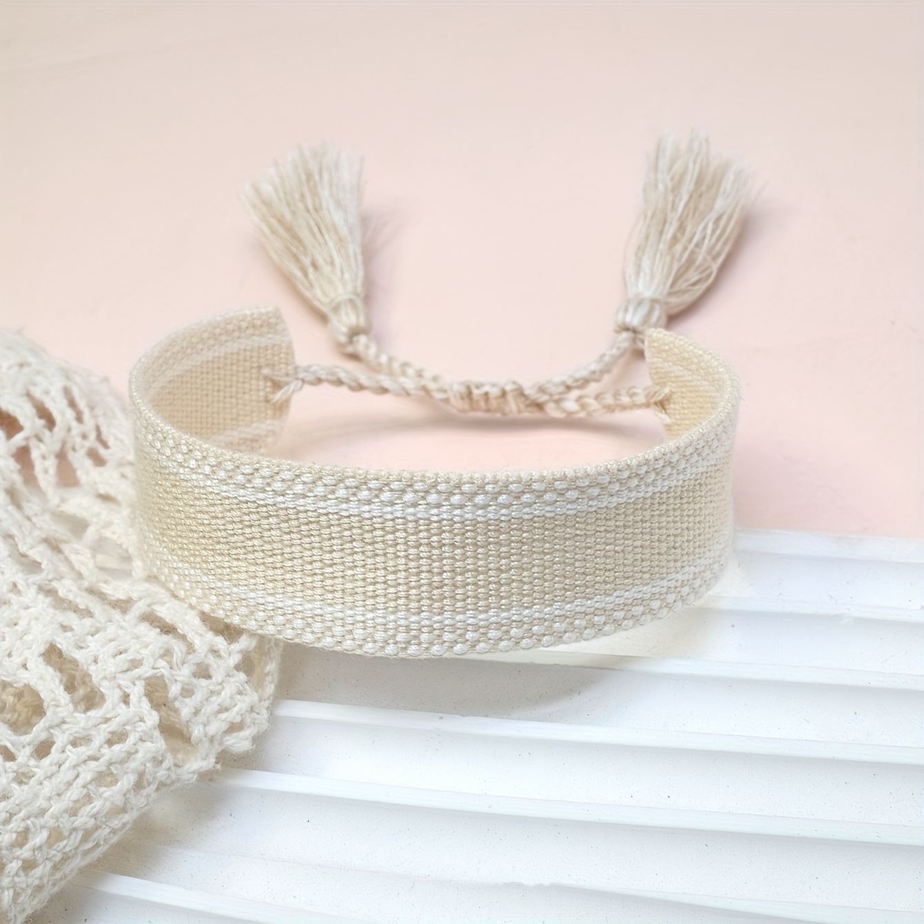 Image of A Vintage Minimalist Handmade Adjustable Boho-style Bracelet Suitable For Family, , , Holiday Gifts, Parties, Travel, And Weddings