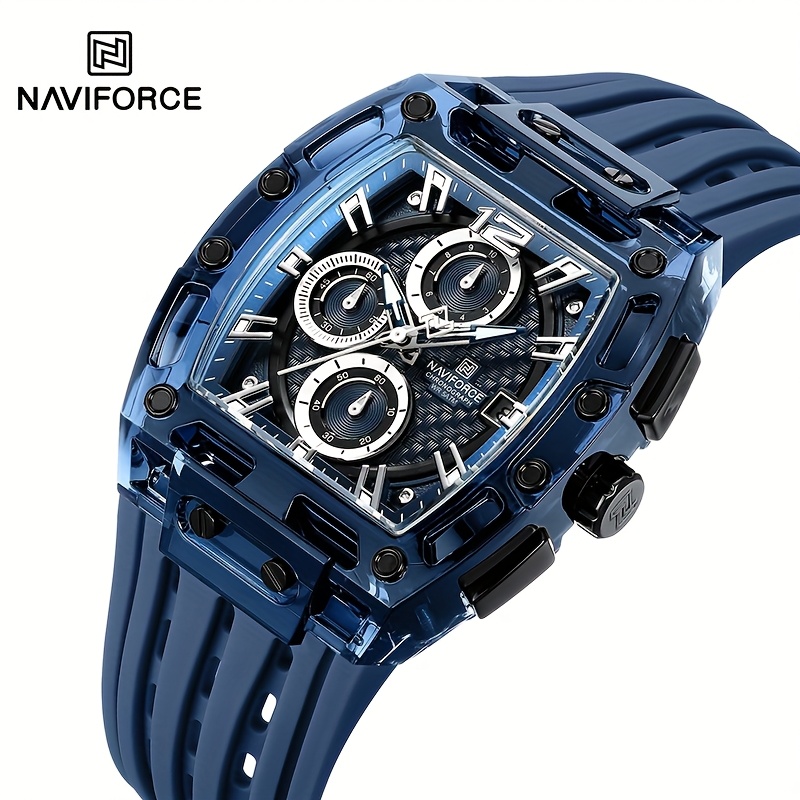 NAVIFORCE reloj malla silicona - Vista alternativa