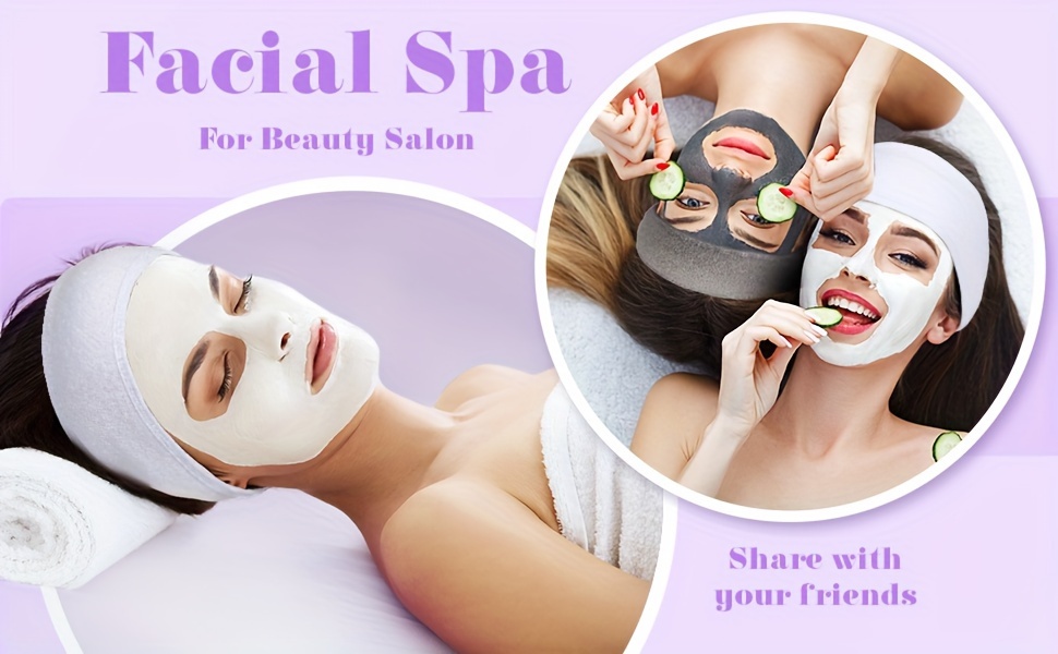 Gesichts-Spa-Stirnbänder Make-up Duschbad Wrap Spo Produktbild-Vorschau 8