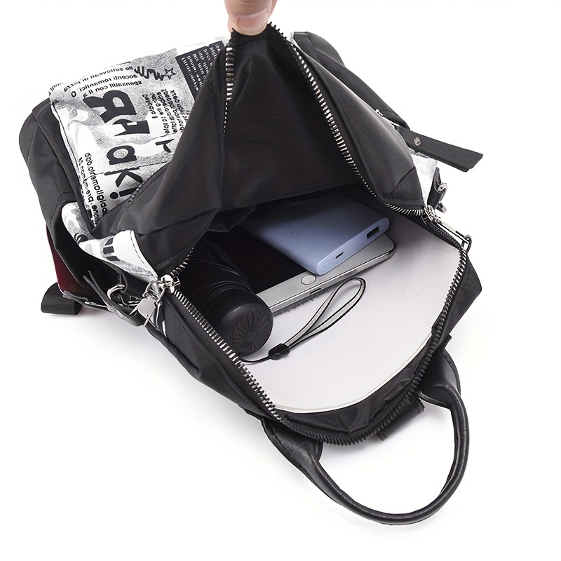 womens and mens fashion backpack large capacity multi functional waterproof commuting backpack suitable for leisure and multiple   details 7