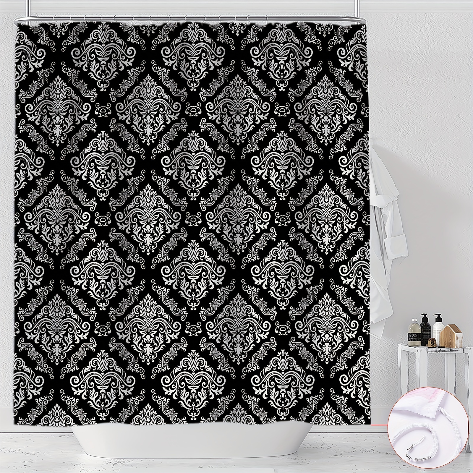 

Shower Curtain - Polyester, Included - Bathroom Decor