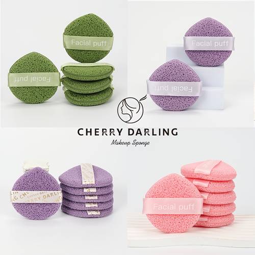 matcha tea exfoliating facial sponges suitable for 2 4 6 8 10pcs matcha tea for skin smoothing makeup removal face scrub skincare routine for types