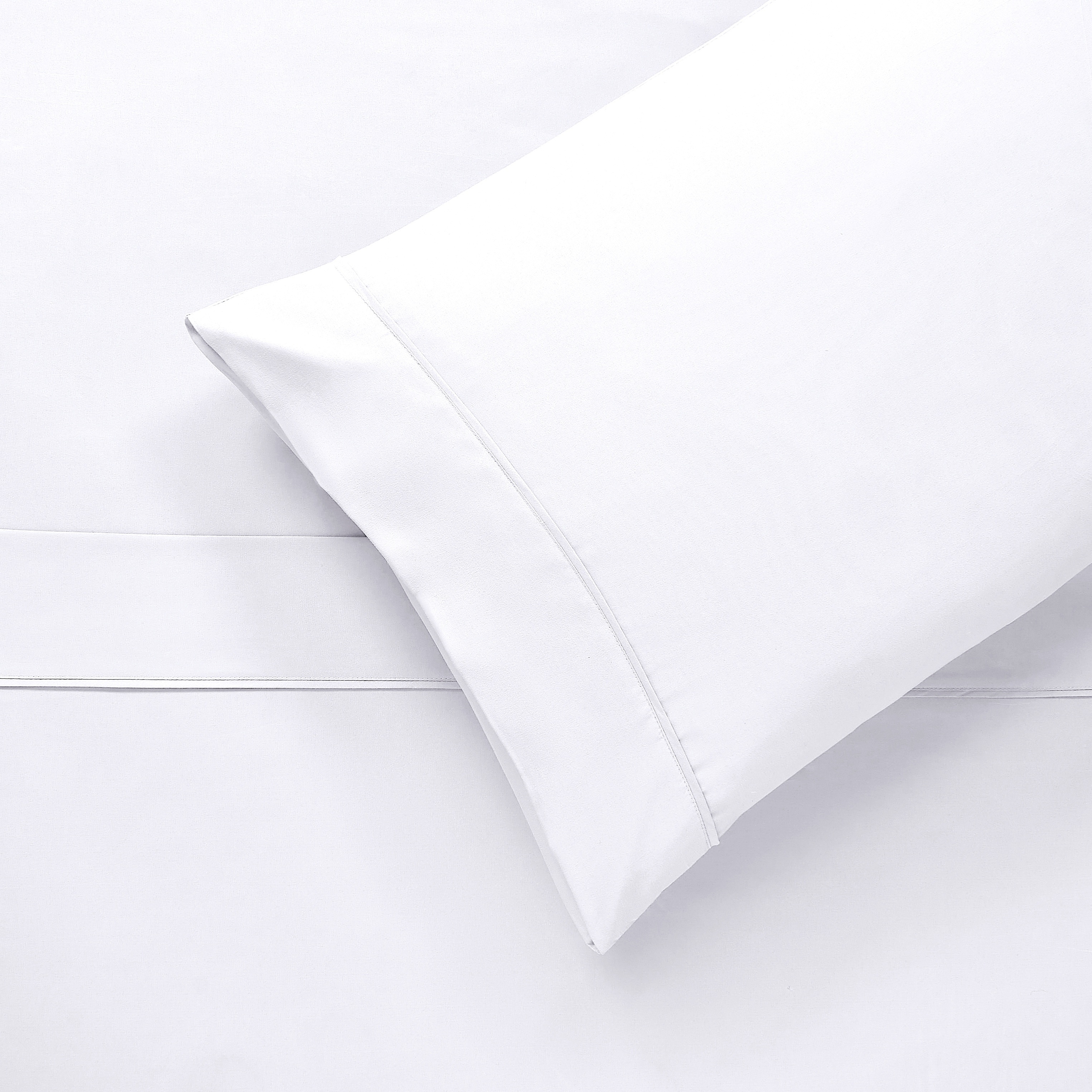 

4-piece Solid Comfortable Polyester Pillowcases - Machine Washable, Envelope Closure, Woven Sanded Fabric, No , Use