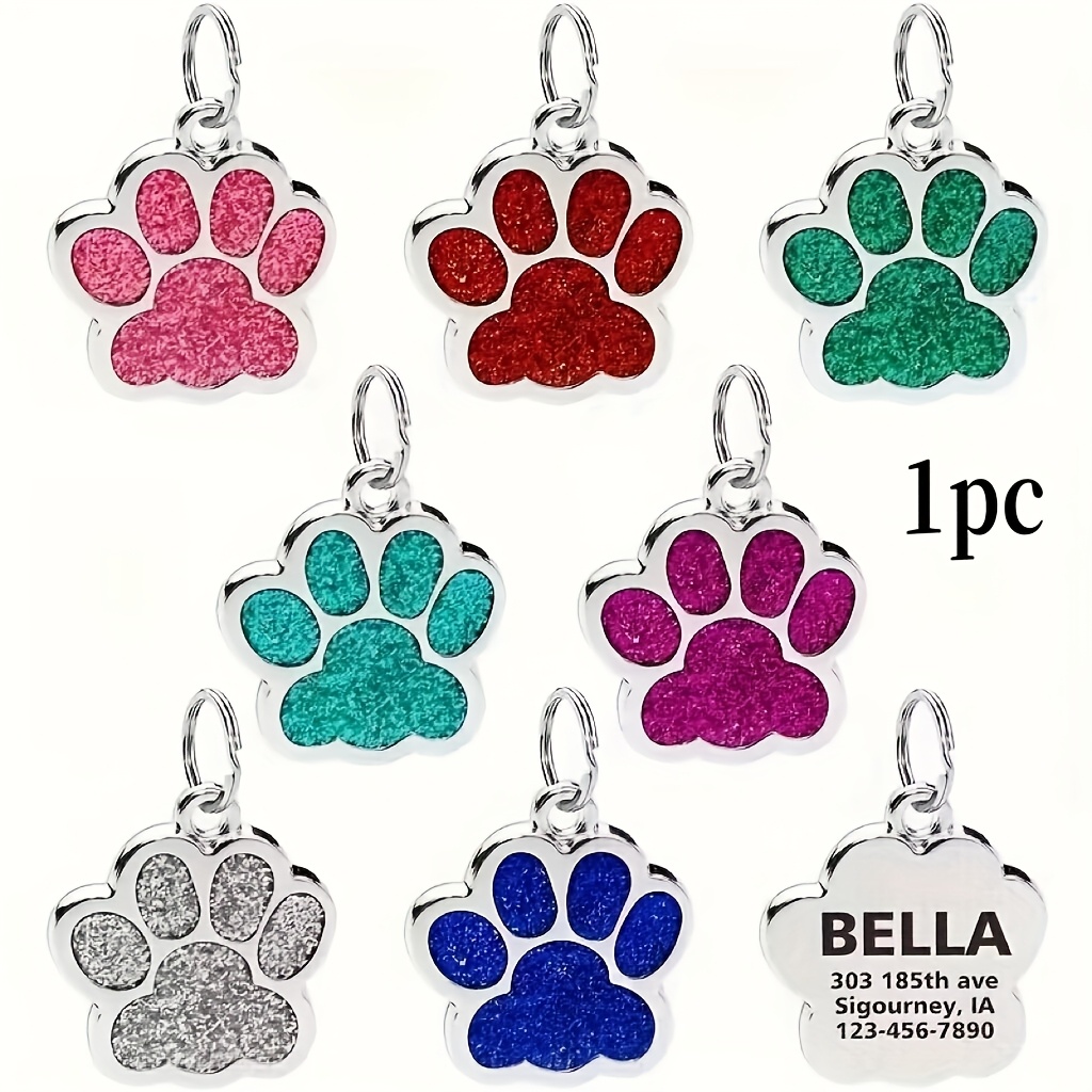 1  personalized dog tag for small to medium cats and dogs Product details 1