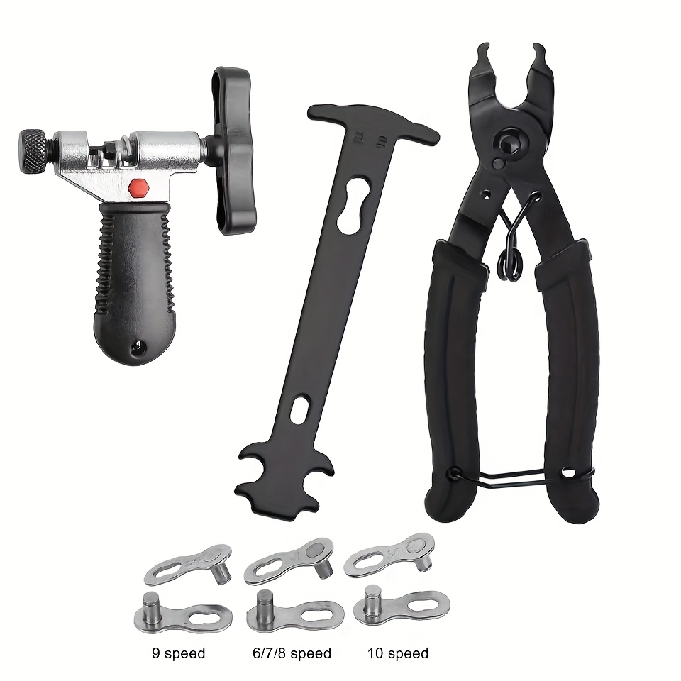 Kit d'outils de réparation de chaîne de vélo, pinc... – Grandado