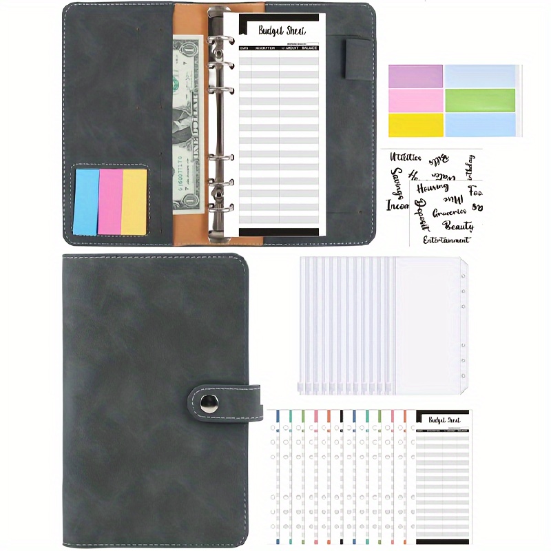 diarium A6 バインダー リフィル ステッカー セット 貯金 韓国