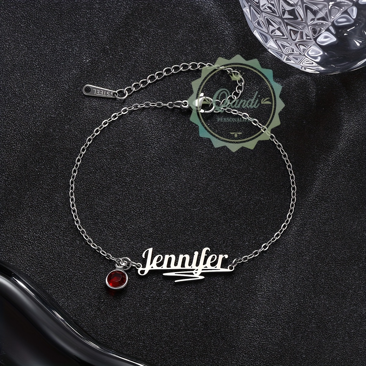 Personalized Name Bracelet, Elegant Custom Jewelry Gift for Her