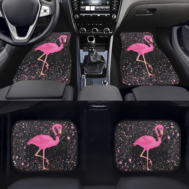 

- 4pcs Car Floor Mats Set - Fit, Polyester, All- For & Rear