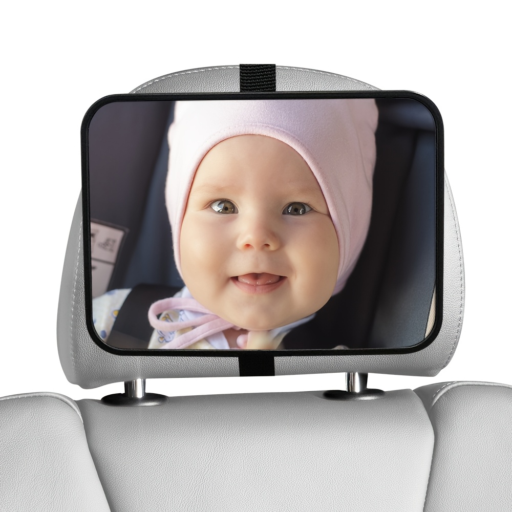 E-shop Bruchsicherer Auto-Rückspiegel mit breiter, kristallklarer Sicht, Auto-Rückspiegel Auto Kinderrückspiegel