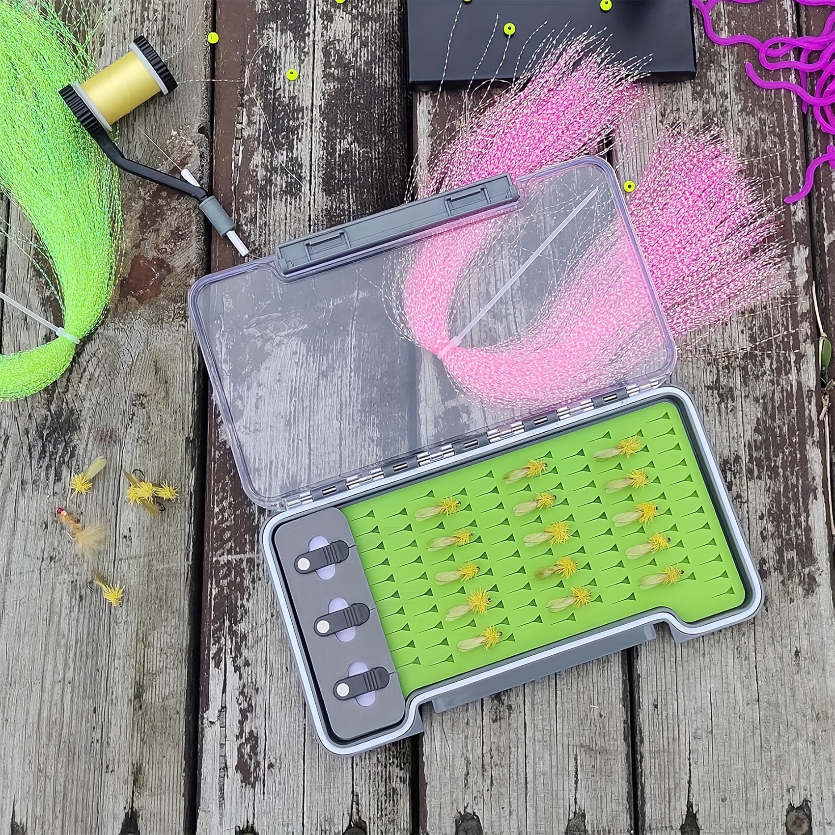 stainless steel fishing hook threader set Temu Bahrain