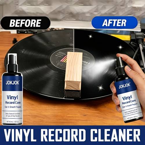 jokjok 40ml vinyl record for lps singles turntables stylus accessories anti static fingerprint removal surface renewal protection it applies to camera lenses