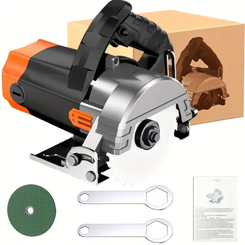 handheld cutting machine 110v hand saw base plate cutting machine power tool masonry saw electric circular saw wired power tool cutting metal cutting wall cutting and slotting machine professional high cutting