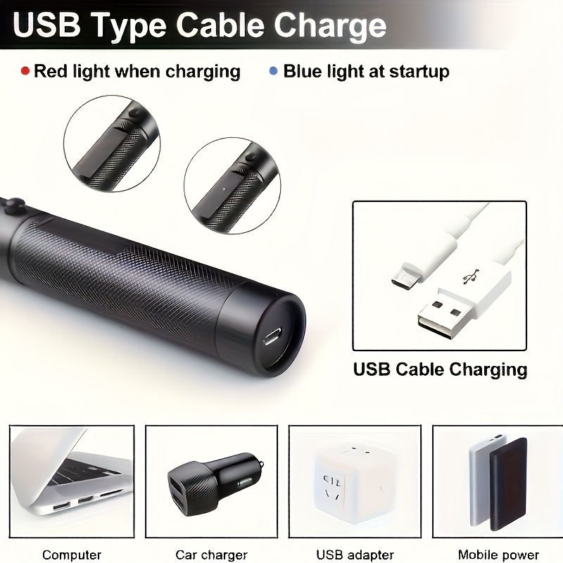  purple laser pointer usb charging cable laser pointer torch green and red laser light pointer laser pointer for indoors meeetings outdoor hunting Product details 0