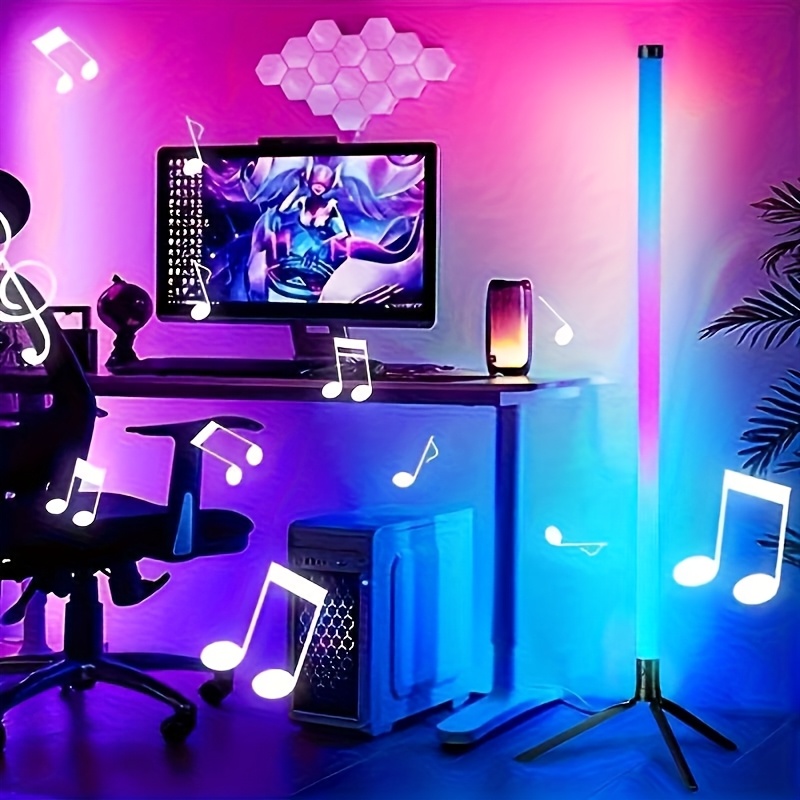 RGB Color Changing LED Corner Light with Remote Control