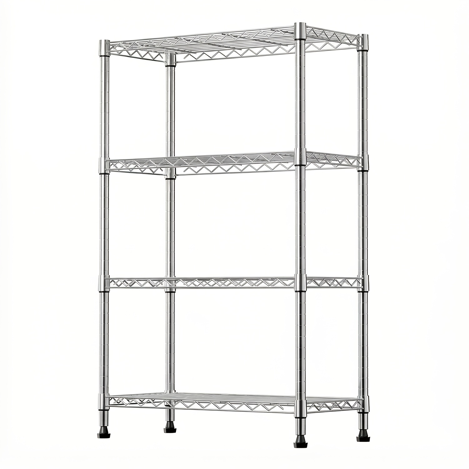 mzg heavy duty 3 4 tier for garage shelving unit metal storage shelves adjustable freestanding rack 203 454kg capacity storage for garage shed utility room utility shelves