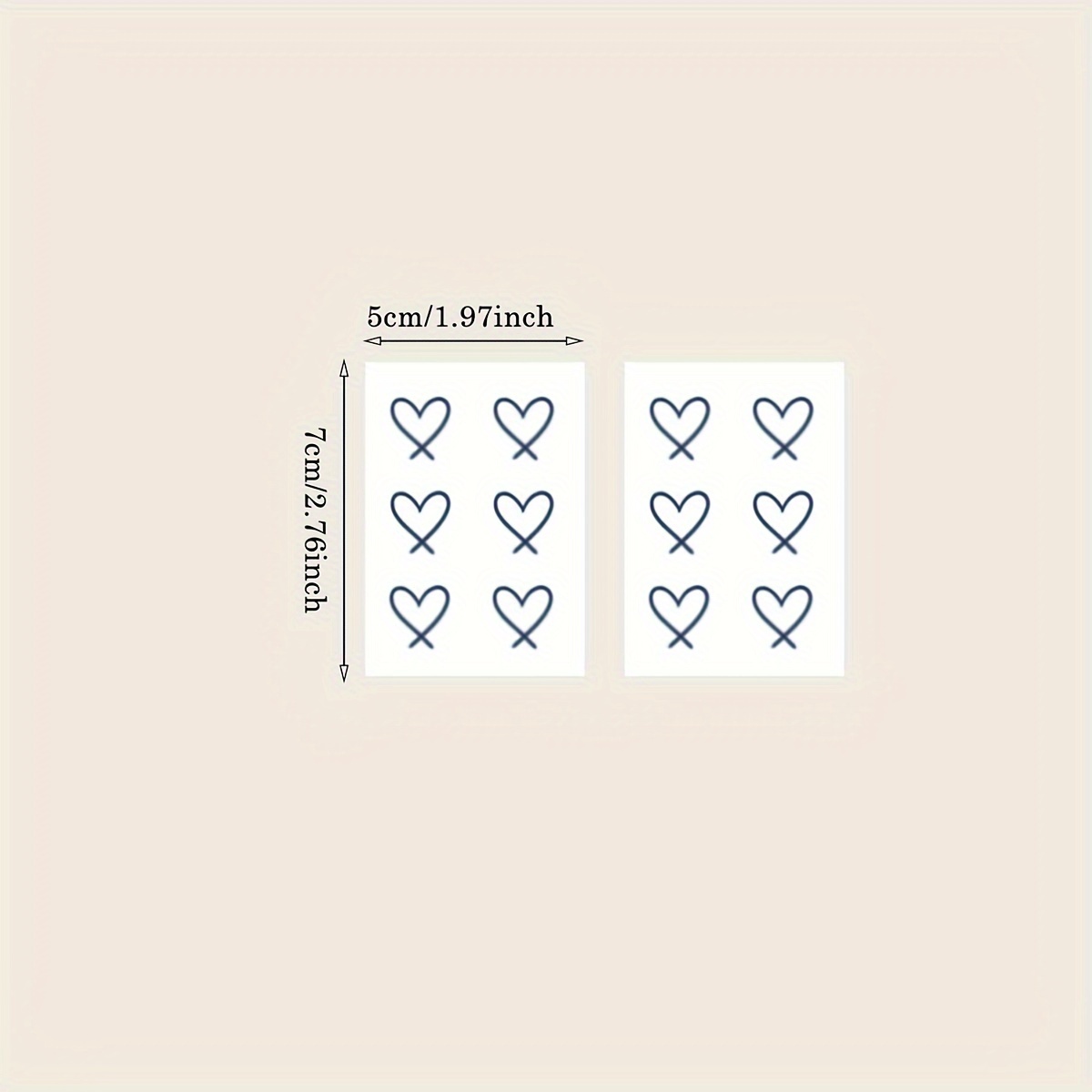 Juice Tattoo Stickers, 2pcs/set Cute Design Waterproof Semi-permanent Temporary Tattoos For Men, Women, And Couples