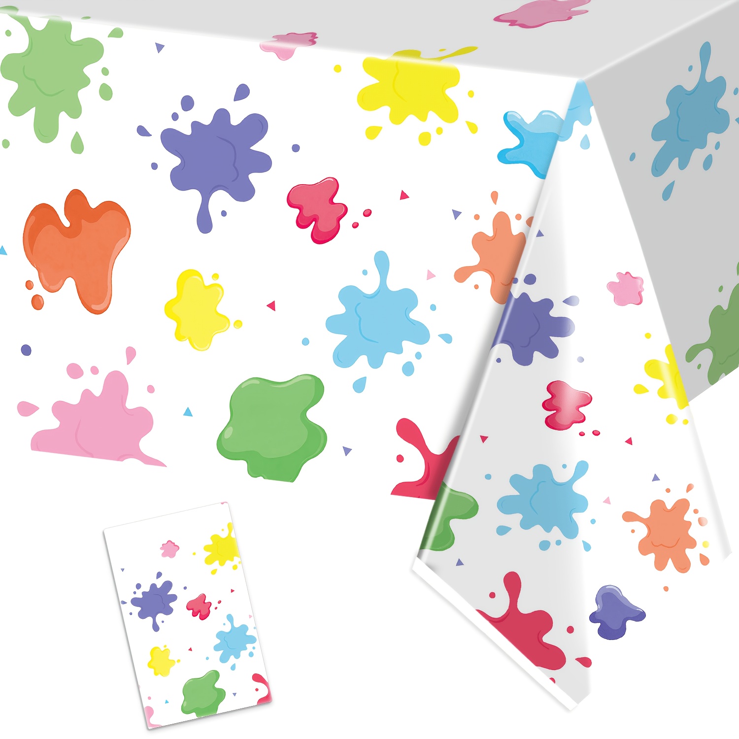 TEMU per feste a tema , forniture per feste di compleanno a tema graffiti, 1 pezzo per tovaglie da pittura , decorazioni per feste di compleanno per