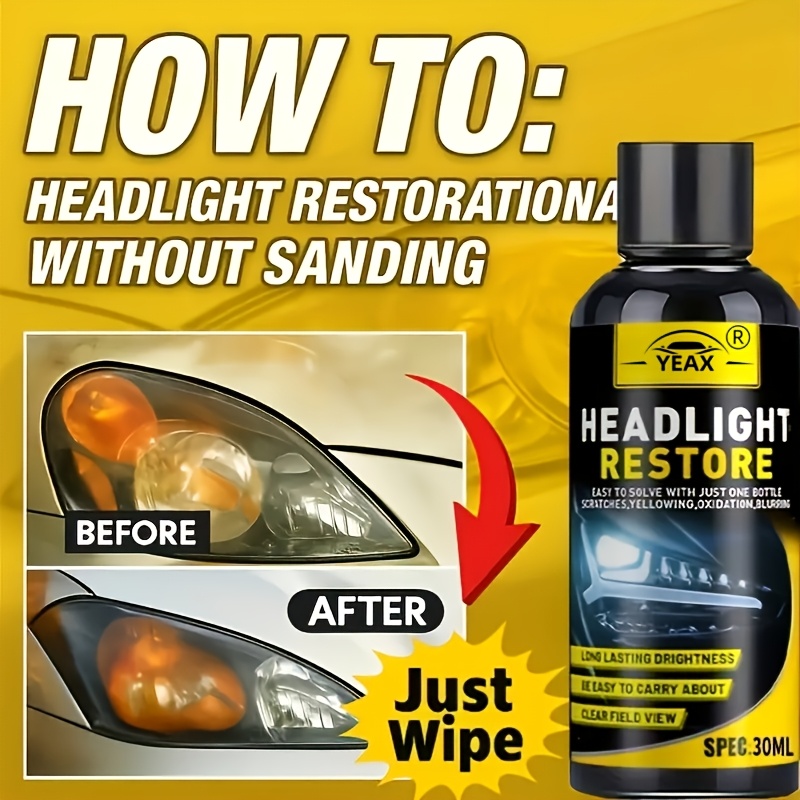 Professional Car Headlight Restoration