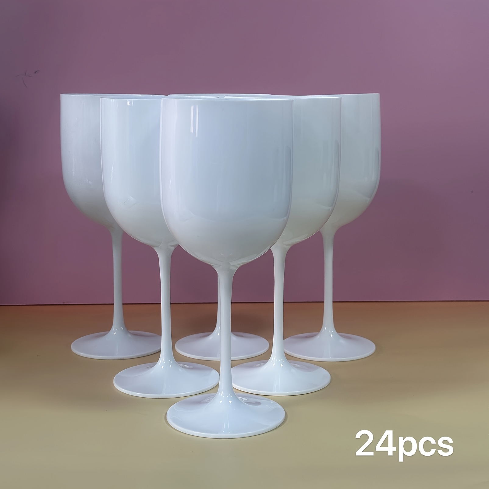 Image of 6/8/24-piece Set, -mixed Flute Glasses, Stemware, Cocktail Glasses, Suitable For Bachelorette Parties, Birthday Parties, Wedding Parties, Mermaid Party Beverage Supplies