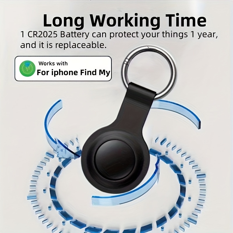 1 2 4pcs   with silicone protective sleeve compatible for ios   app   iphone for ipad not for   wireless smart   gps worldwide   keys bags wallets suitcases a tag support   replaceable battery privacy protection