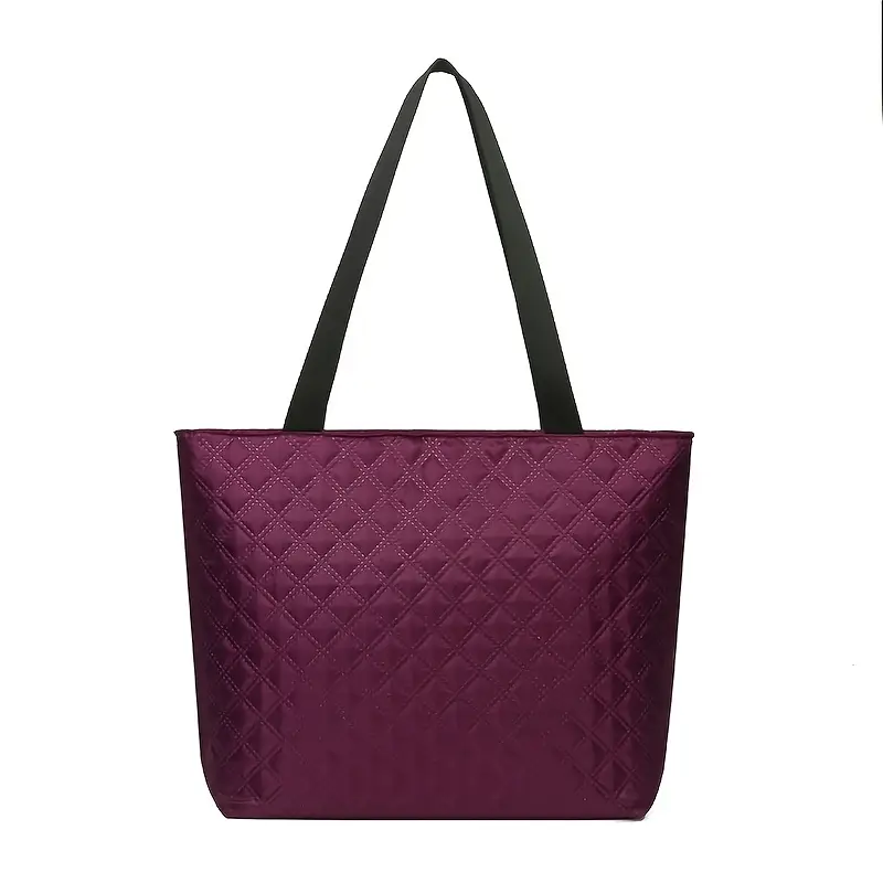 stylish womens tote bag commuting featuring a trendy shoulder design details 7