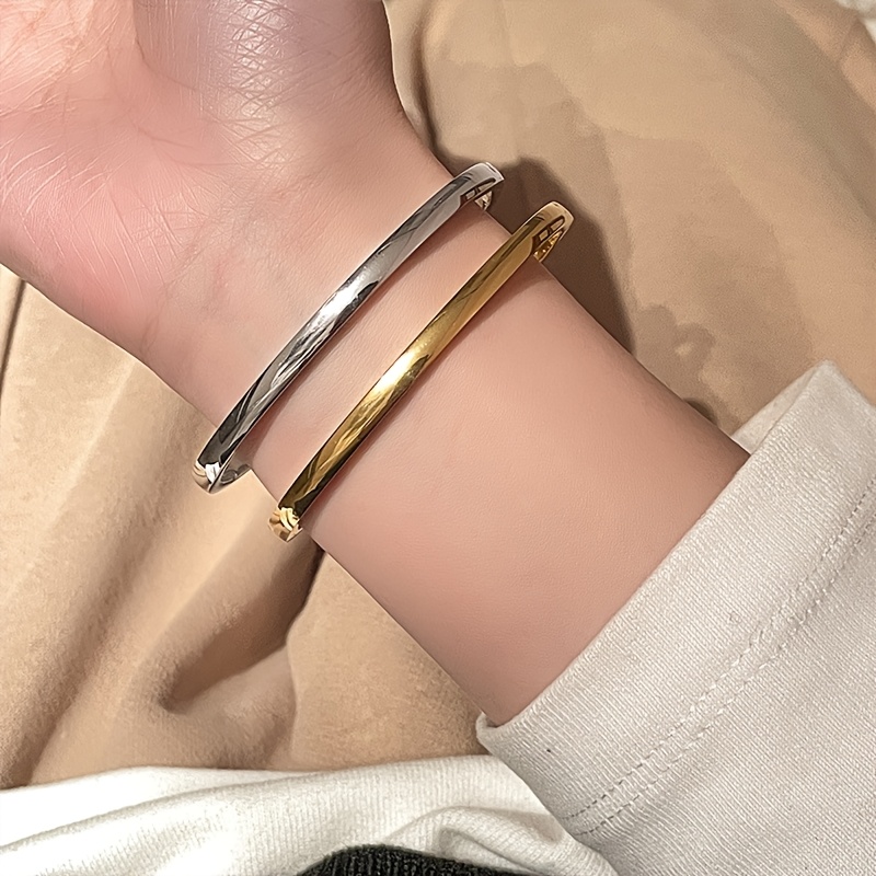 Delicate Stainless Steel Bracelet, Unisex Gift
