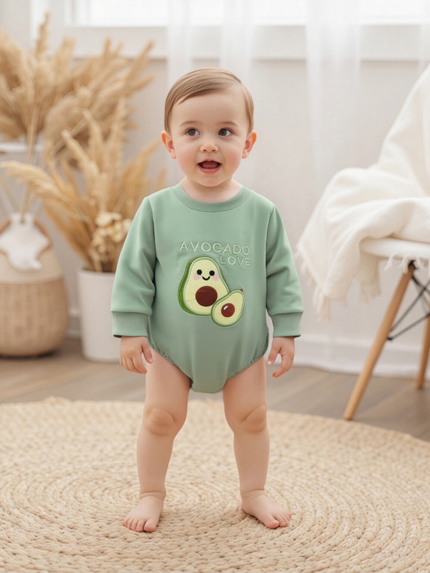 avocado baby outfit sold on Temu United States