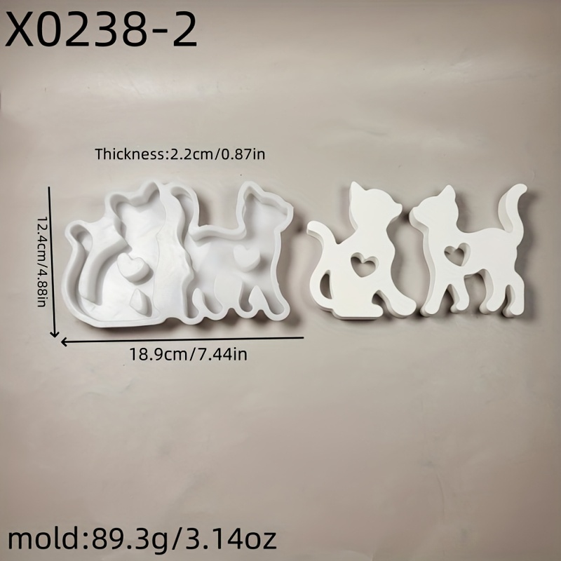 Image of Resin Casting Molds 3d Decoration Silicone Mold Diy Candle Silicone Mold Gypsum Decoration Silicone Mold Silicone Mold Home Decoration Epoxy Resin Mold X0238