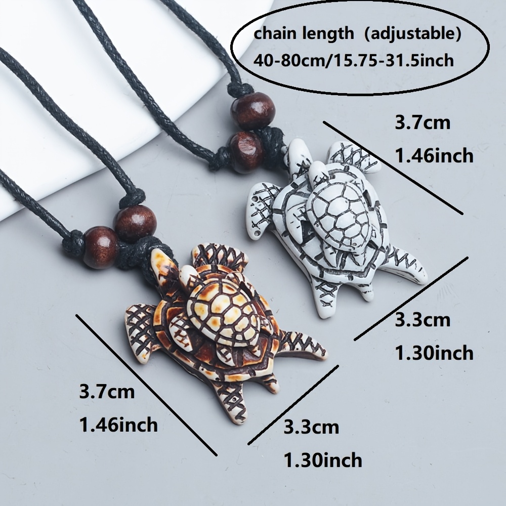8pcs Retro Punk Gothic Necklace Set, Adjustable Rope