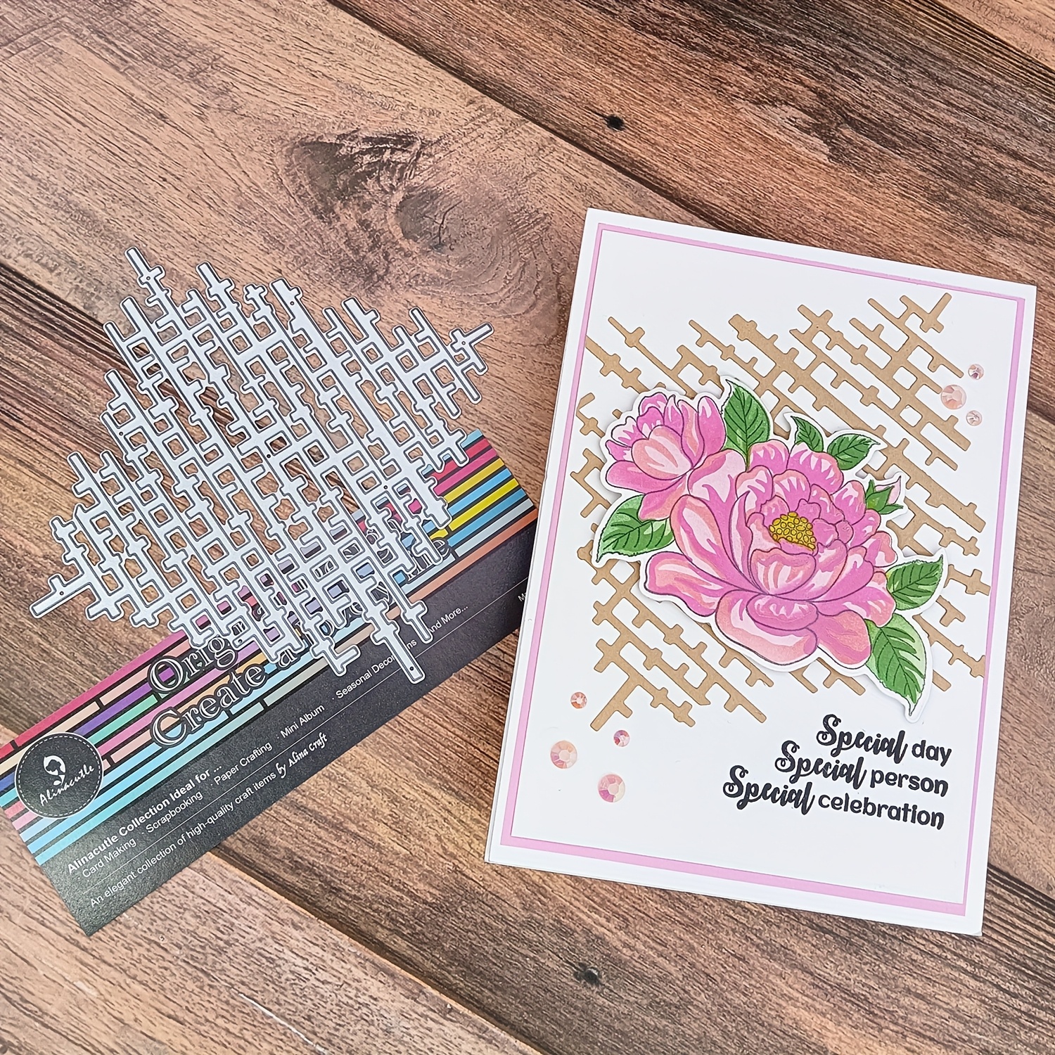 XIGAWAY - Fustelle in metallo, per scrapbooking, album fai da