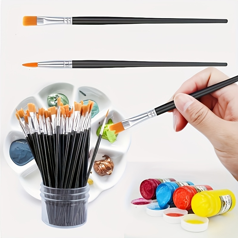 30pcs Professional Artist Paintbrush Set for Various Mediums
