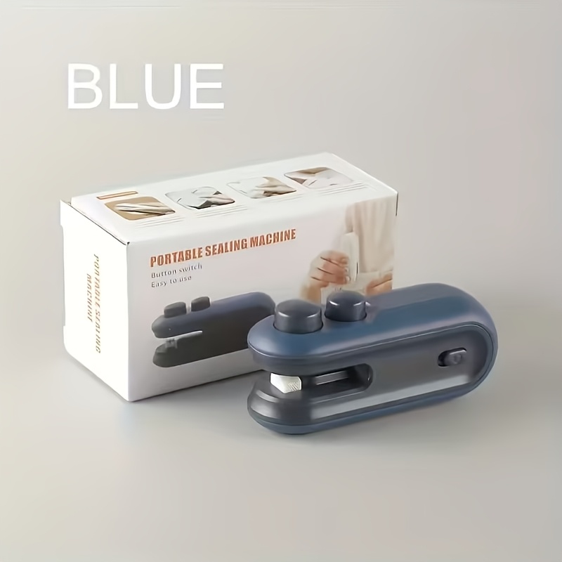 USB mini rankinis nešiojamas maisto vakuuminis hermetizatorius traškučiams, užkandžiams, kavai, šviežumo išlaikymui, magnetinis, įkraunamas, namams ir kelionėms