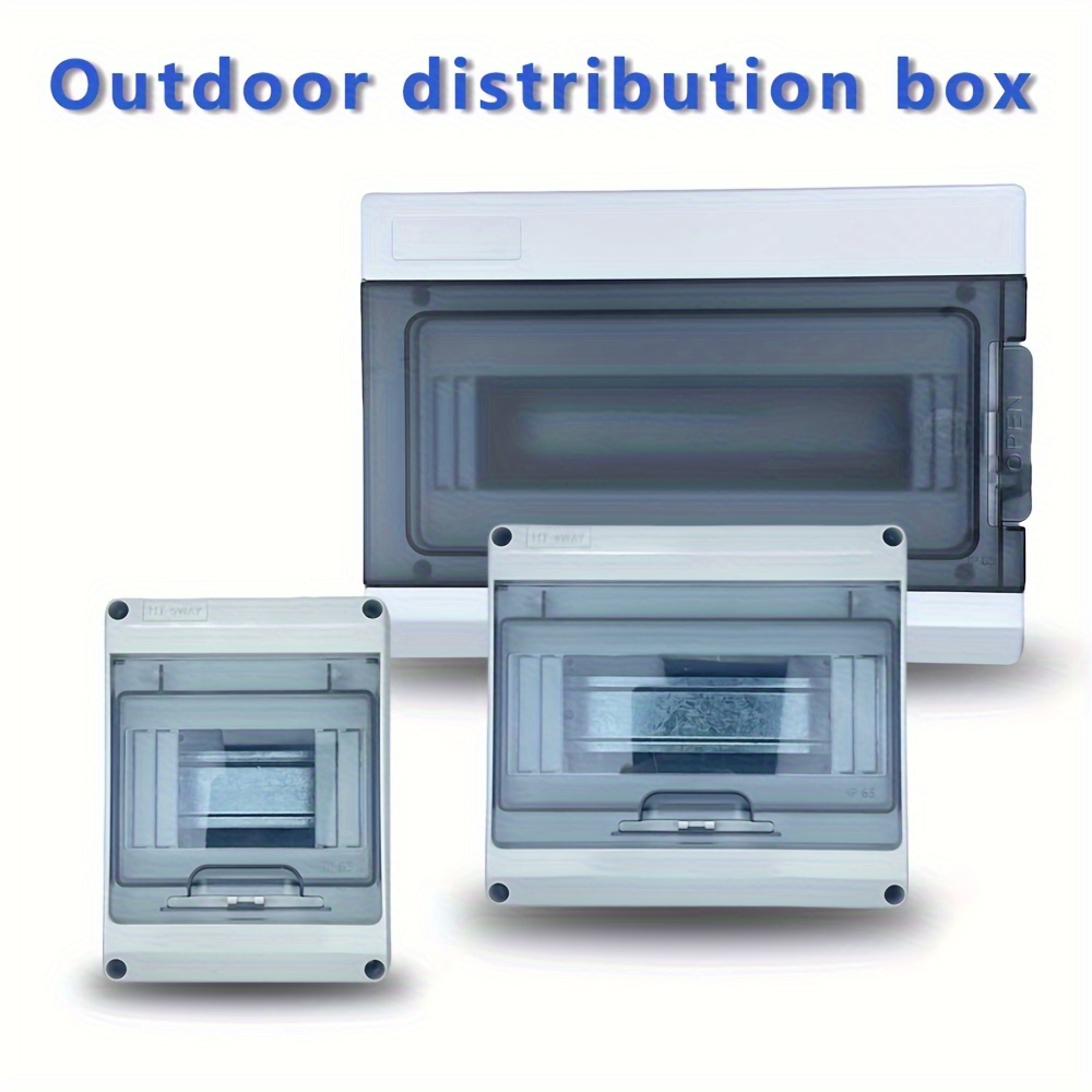 

Electrical Box For , Abs , Ip65 Box , Uncharged, 5/8/12 Way