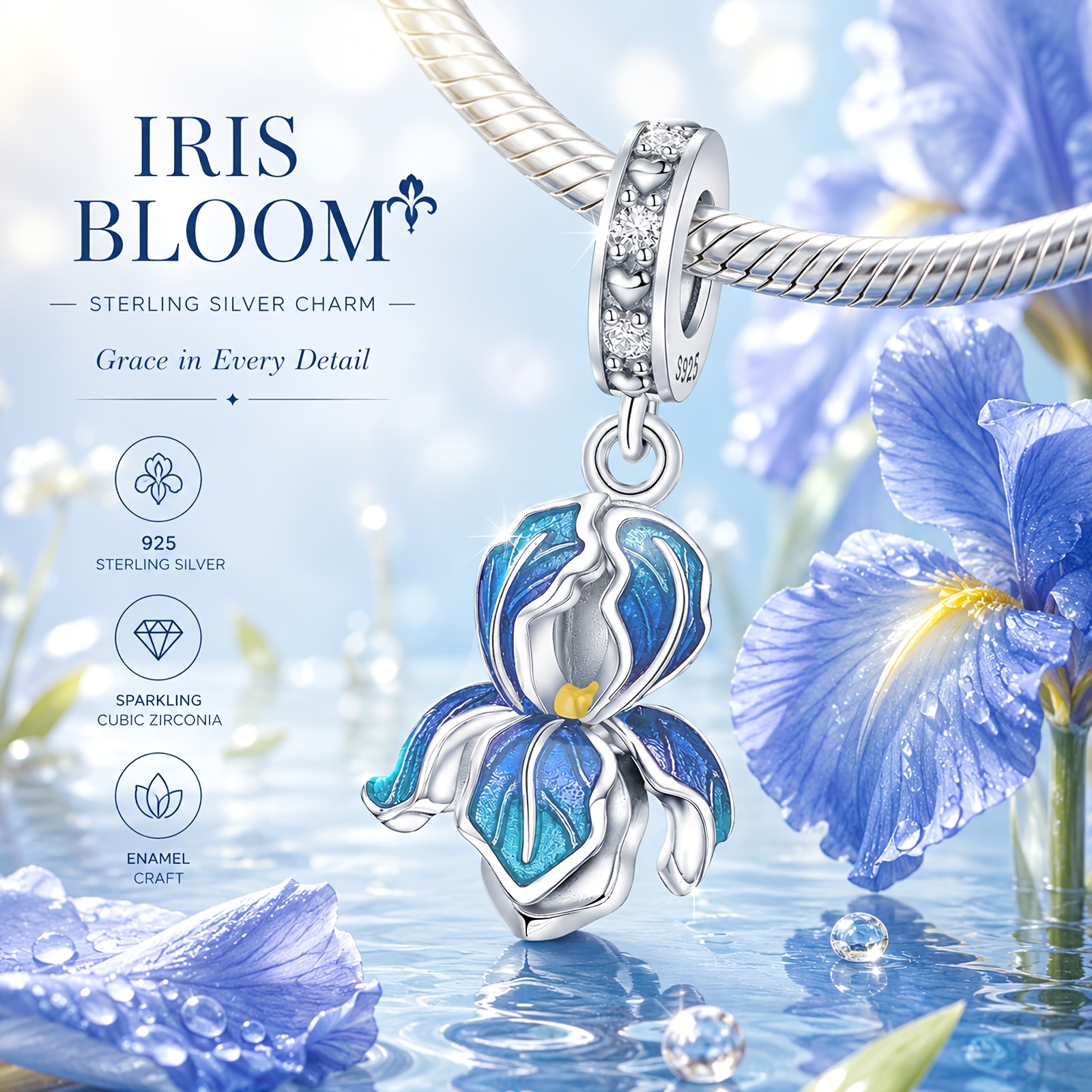 TEMU S925 Sterling Silver ( Pendant) Is A Perfect Gift For Celebrating Birthdays, Anniversaries, And Valentine's Day. Elegant, Stylish, And