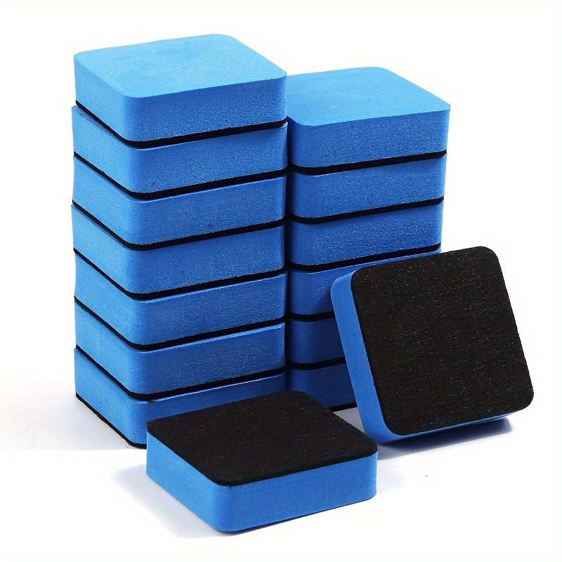 

10- Erase Erasers - Compact Size For Classroom, Use - Easy Clean, No Residue Whiteboard & Cleaners