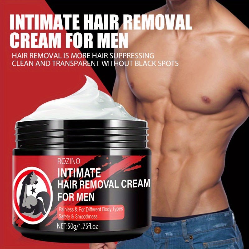 Men s Personal Hair Removal Cream For Armpits Arms And Legs Gentle Non irritating Painless Long lasting Quick Cleaning Hair Removal Cream For Men