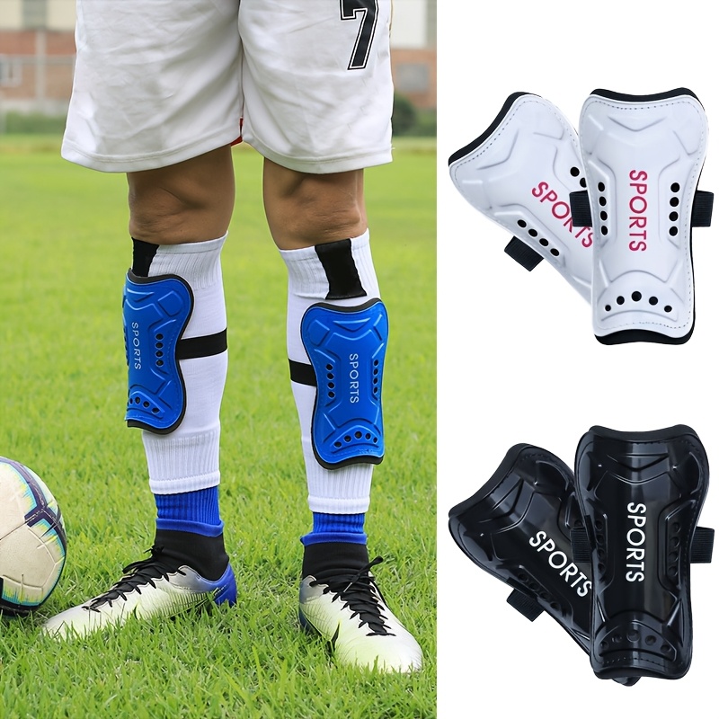 Protège-Tibias Football Enfants 2 Paires - Jambières Légères Respirantes Pour Jeunes Et Adultes