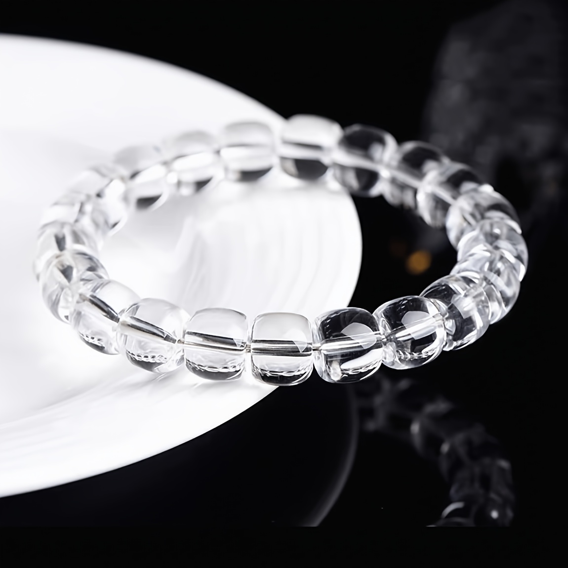 Adjustable Elastic Cord Stackable Bracelet, Fashionable Gift